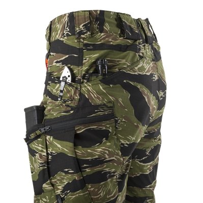 HELIKON UTP(R) PolyCotton Stretch Ripstop Tactical Pants – Taiga Green