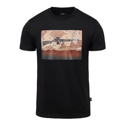 81979 HELIKON M14 Rifle T-Shirt – Black / 6 Color Desert