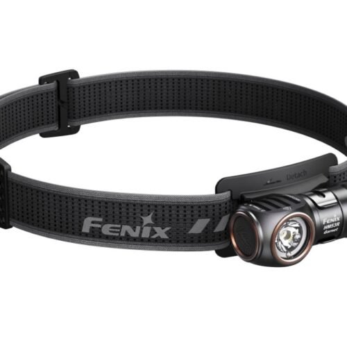 FENIX HM53R Garnet Rechargeable Headlamp – Grey / Orange