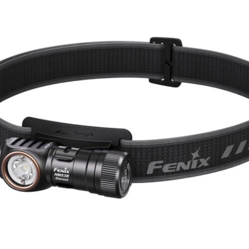 FENIX HM53R Garnet Rechargeable Headlamp – Grey / Orange