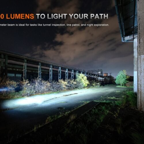 FENIX HM61R Amber V3.0 Rechargeable Headlamp – Black