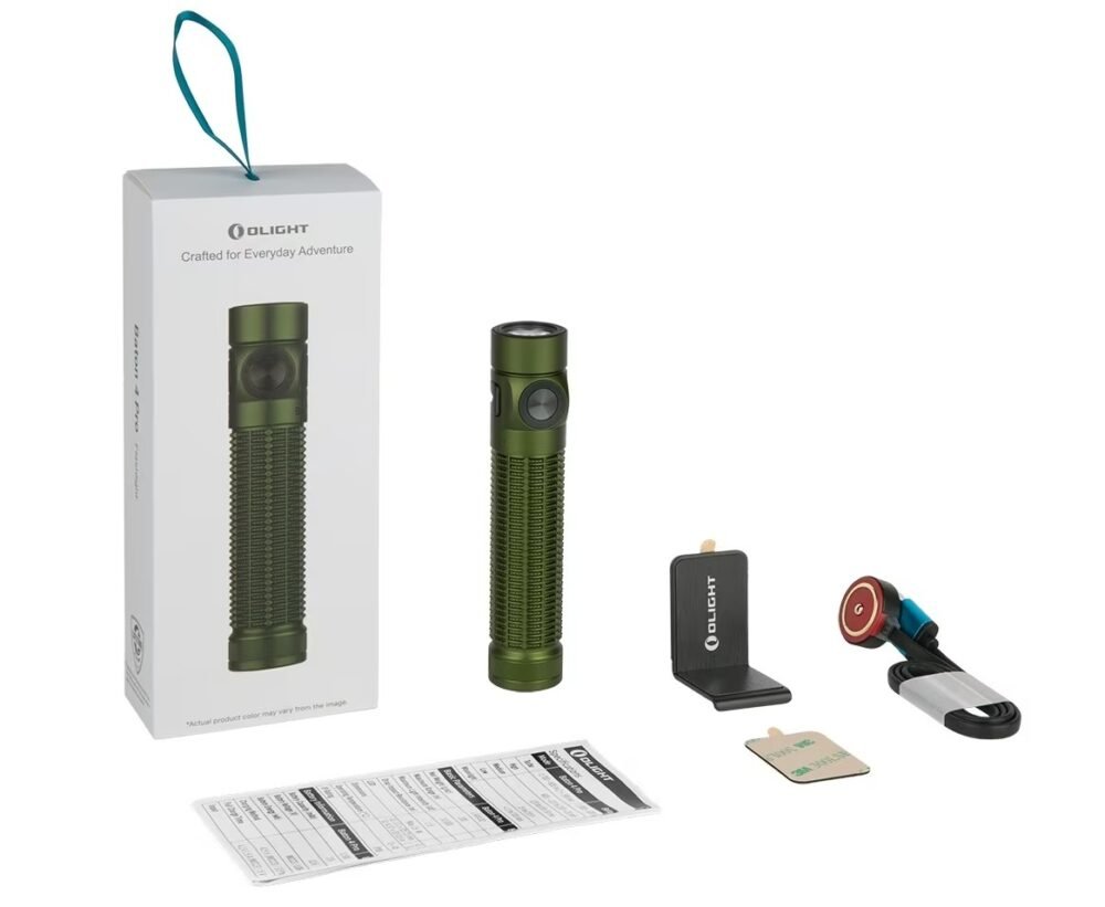 OLIGHT BATON 4 Pro Flashlight 1600 LM – Green
