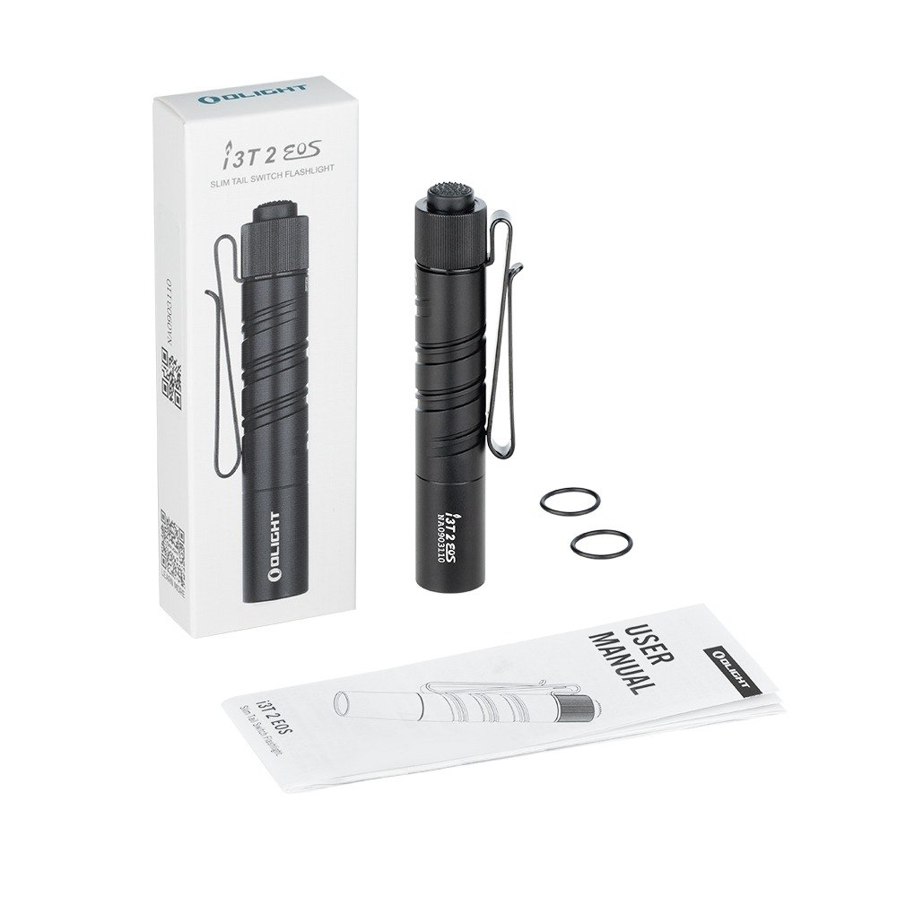 OLIGHT I3T 2 EOS Flashlight 200 LM – Black