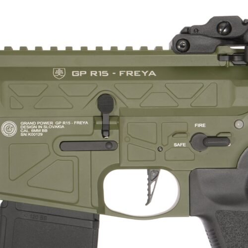 Delta Armory GP FREYA R15 Skeleton M-LOK 13" Gen2 – Green