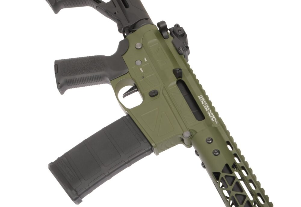 Delta Armory GP FREYA R15 Skeleton M-LOK 13" Gen2 – Green