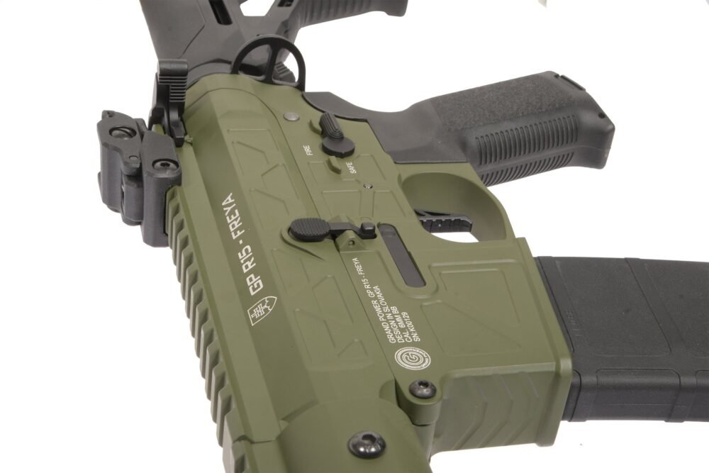 Delta Armory GP FREYA R15 Skeleton M-LOK 13" Gen2 – Green