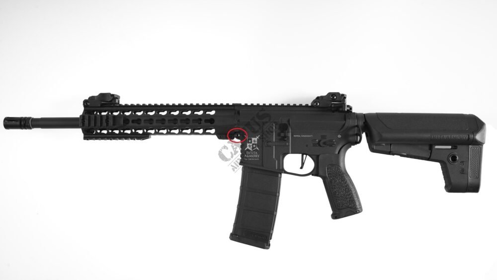 Delta Armory M4 / AR15 Front Body Pin with Screw – Black