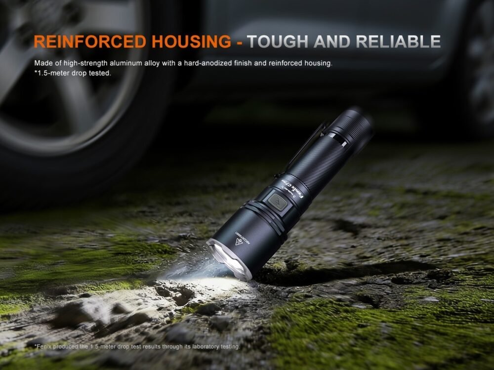 FENIX C7 PRO Rechargeable Flashlight 4600 LM – Black