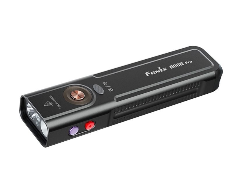 FENIX E06R PRO Rechargeable EDC Flashlight 1600 LM (EU) – Black