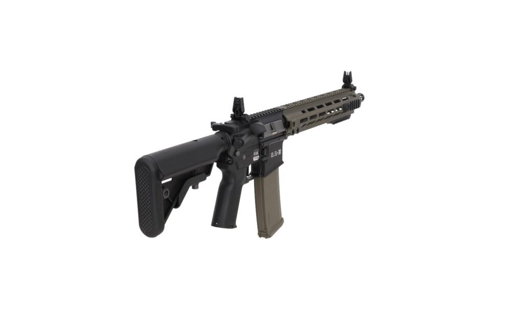 SA M4 URG-I M-LOK 14" (SA-P30 PRIME(TM) BLDC(TM) ASTER II) – Black / Green