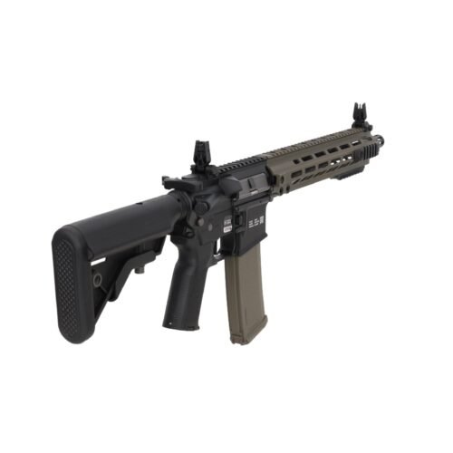 SA M4 URG-I M-LOK 14" (SA-P30 PRIME(TM) BLDC(TM) ASTER II) – Black / Green
