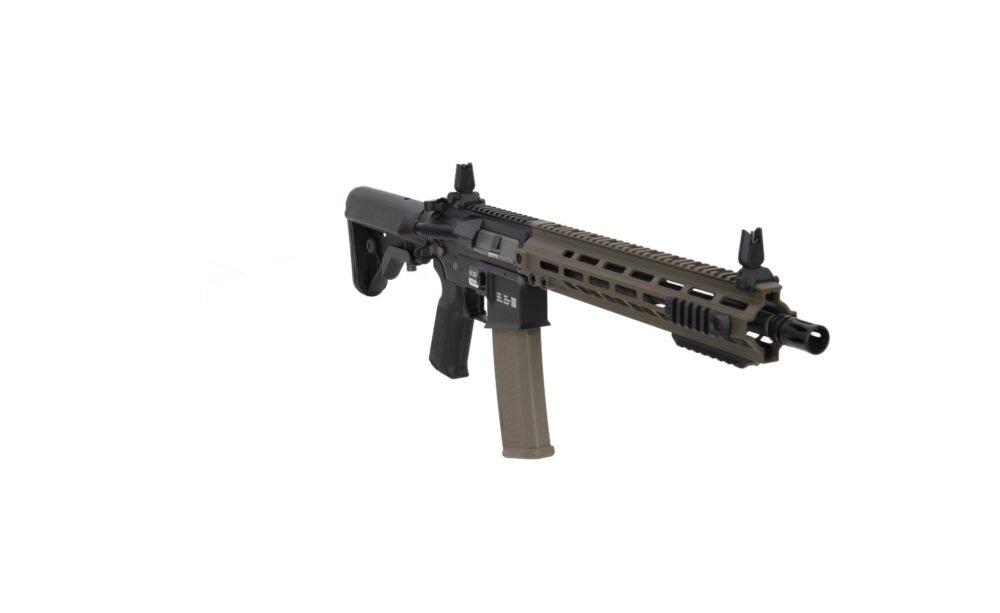 SA M4 URG-I M-LOK 14" (SA-P30 PRIME(TM) BLDC(TM) ASTER II) – Black / Green