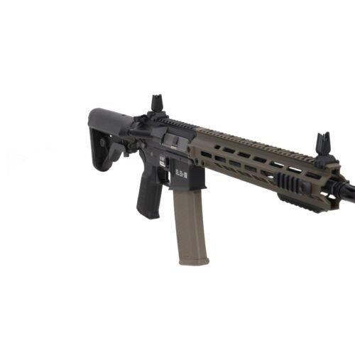 SA M4 URG-I M-LOK 14" (SA-P30 PRIME(TM) BLDC(TM) ASTER II) – Black / Green