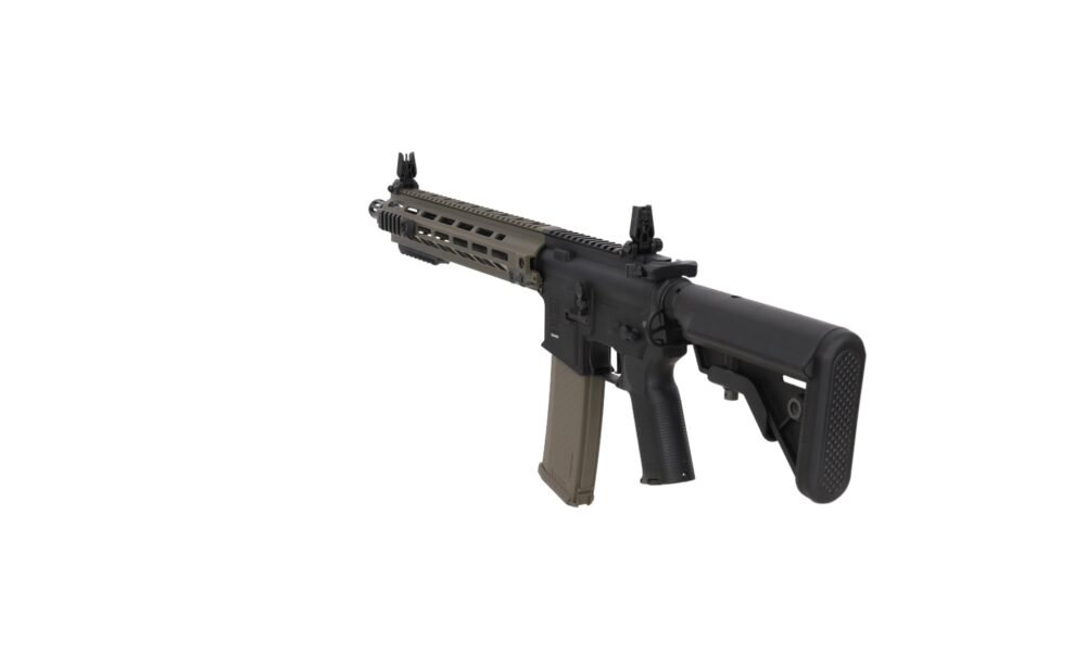 SA M4 URG-I M-LOK 14" (SA-P30 PRIME(TM) BLDC(TM) ASTER II) – Black / Green