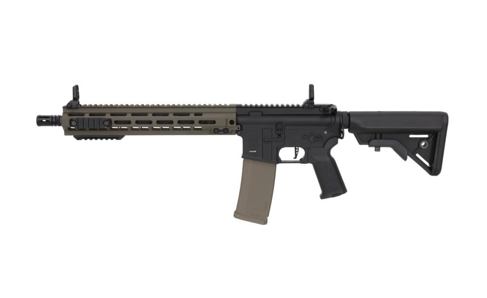 SA M4 URG-I M-LOK 14" (SA-P30 PRIME(TM) BLDC(TM) ASTER II) – Black / Green