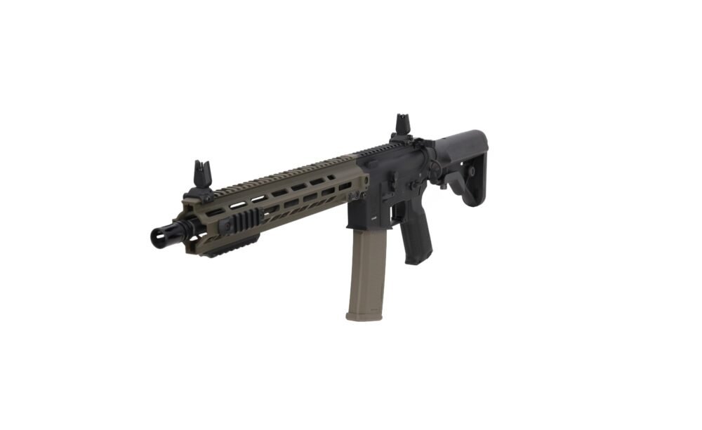 SA M4 URG-I M-LOK 14" (SA-P30 PRIME(TM) BLDC(TM) ASTER II) – Black / Green