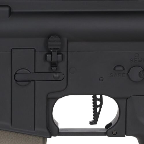SA M4 URG-I M-LOK 14" (SA-P30 PRIME(TM) BLDC(TM) ASTER II) – Black / Green