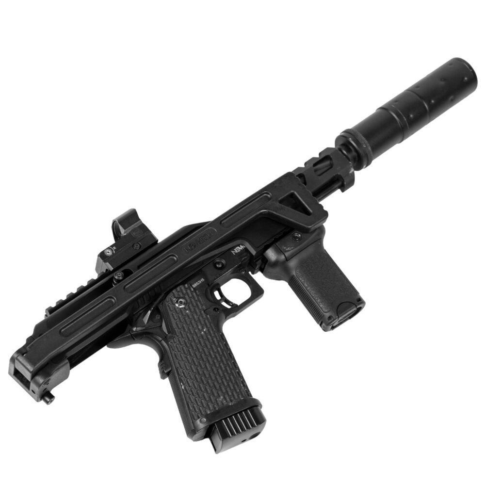 Novritsch SSP Hi-Capa Carbine Kit – Black