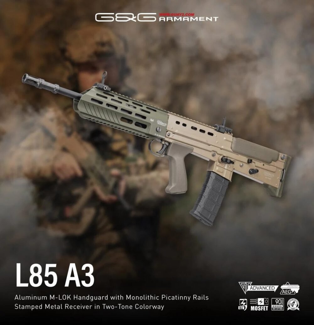 G a G L85 A3 M-LOK ETU Assault Rifle – Tan