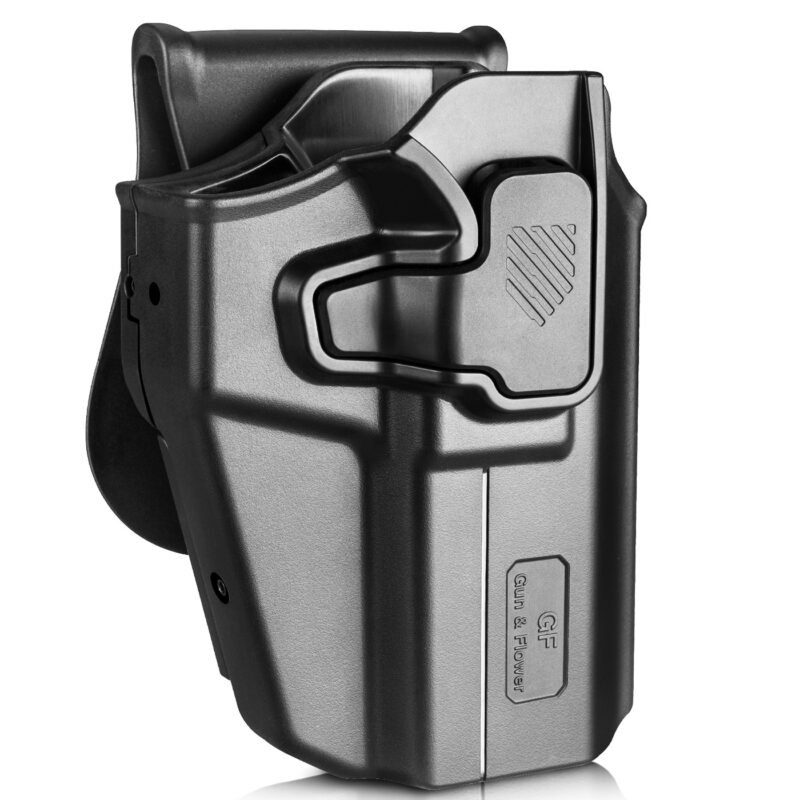 82739 G a F Universal OWB UNI PRO Holster, Right-Handed – Black