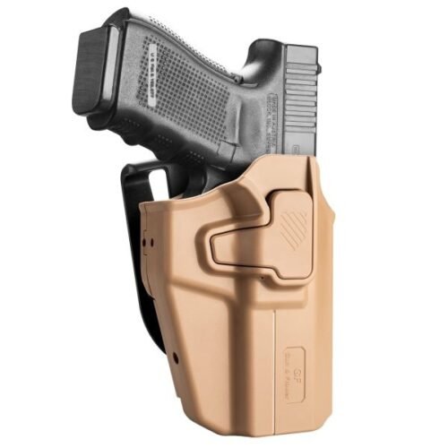 G a F Universal OWB UNI PRO Holster, Right-Handed – Tan