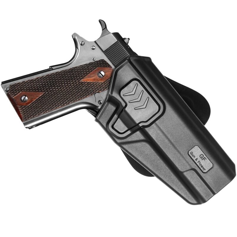 82748 G a F OWB Holster Colt 1911 / M1911, Right-Handed – Black