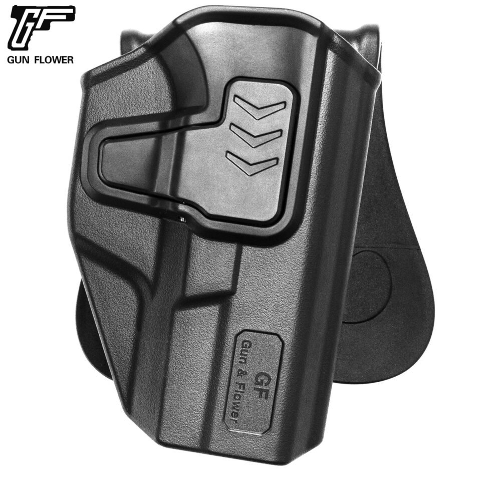 82767 G a F OWB Holster Glock Compact (19 / 23 / 32), Right-Handed – Black