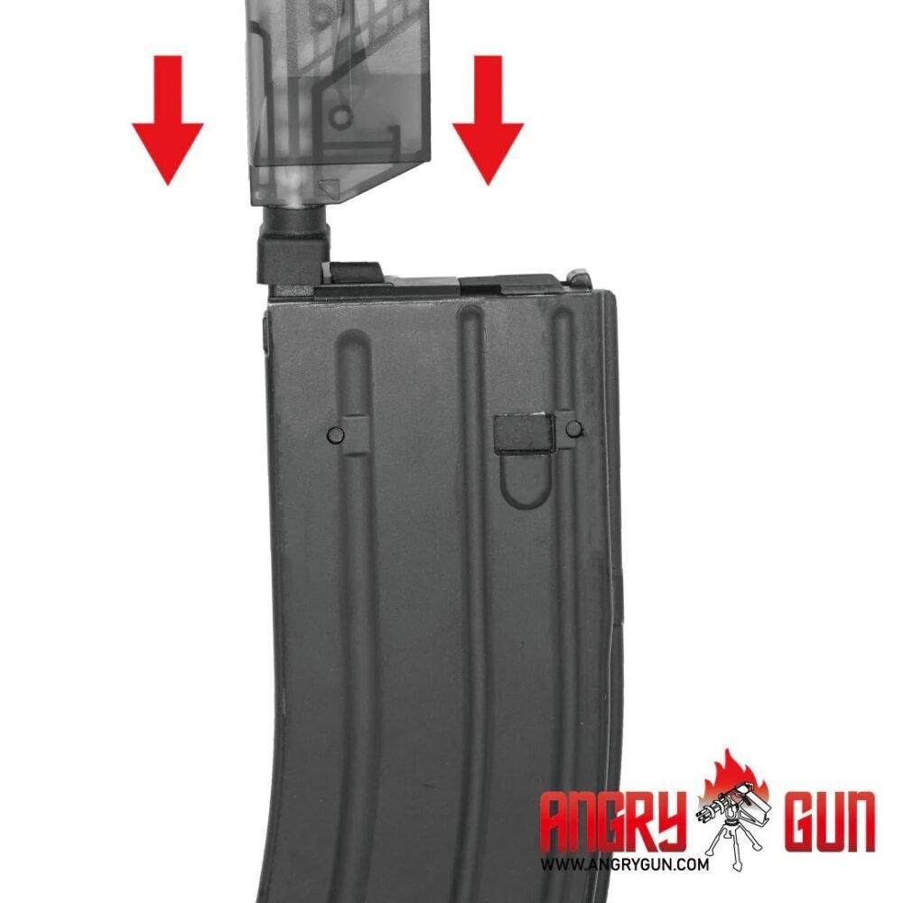 82825 Angry Gun Tokyo Marui MWS / EMG Lancer V2 Reinforced Magazine Feed Lip – Black