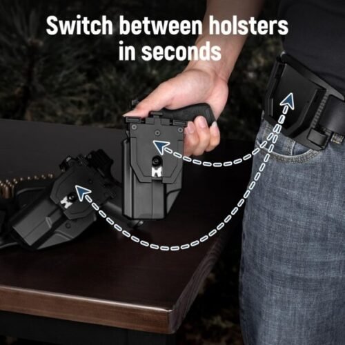 G a F Quick Release Belt Attachment – Black
