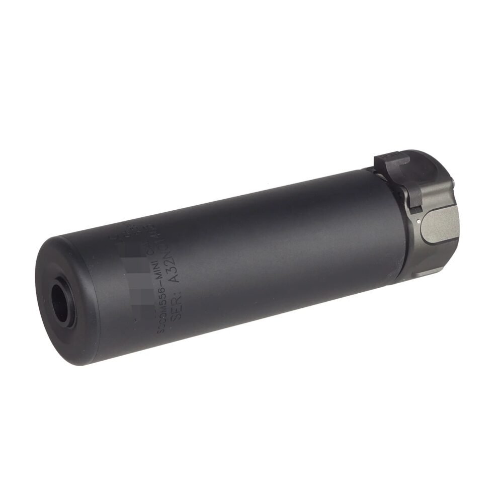 83004 Angry Gun QD SOCOM556 MINI Tracer Suppressor 2026 Edition , 14 mm (CCW) – Black