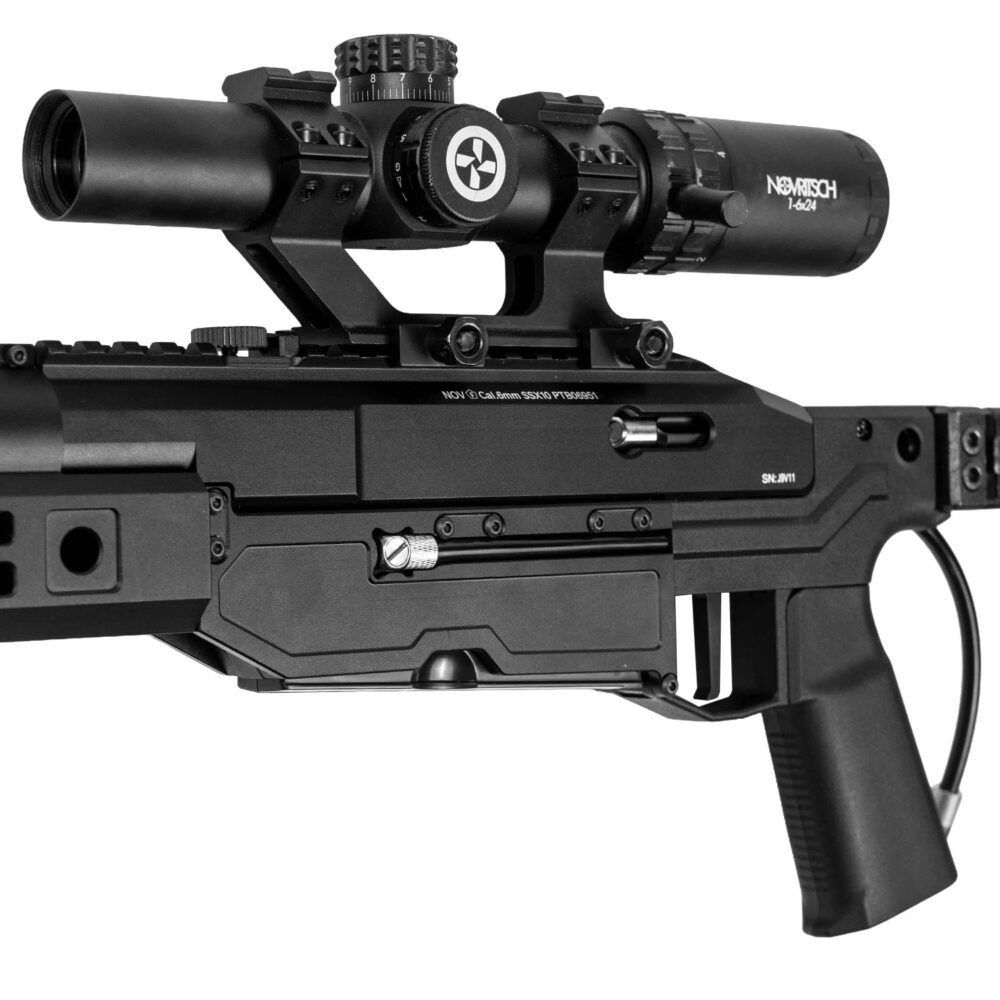 Novritsch SSX10 HPA Scout Sniper Rifle – Black