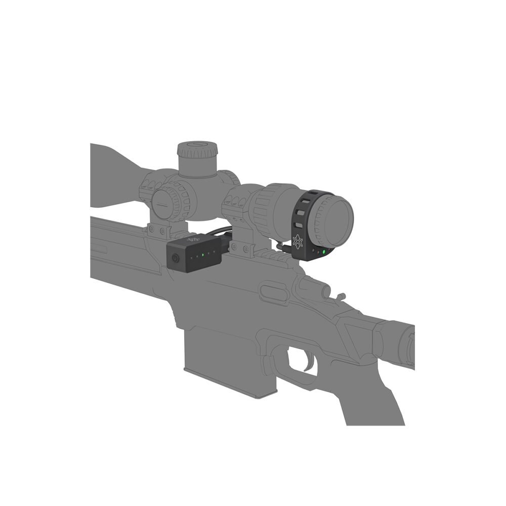 VO Electronic Scope Level with Dual-Indicator ACD System – Black