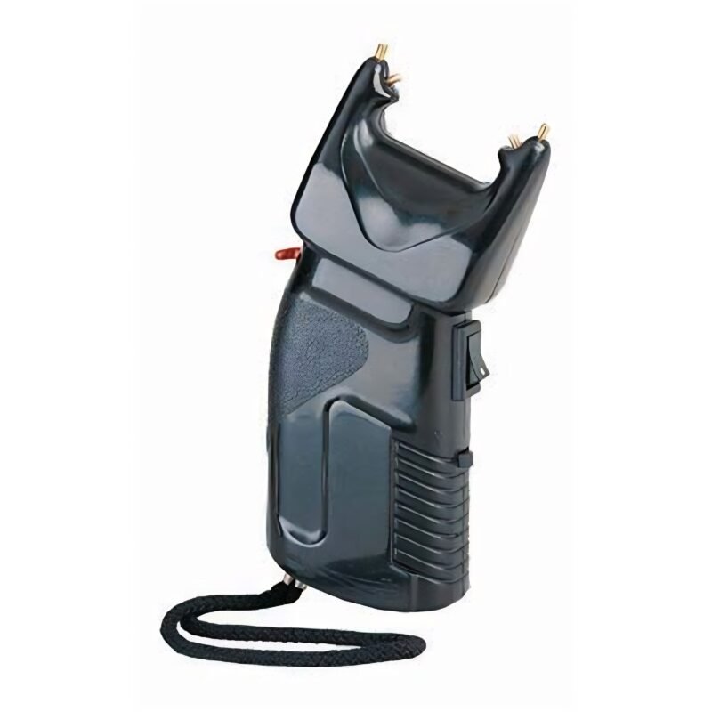 ESP SCORPY 200 Electric Stun Gun with Pepper Spray – Black