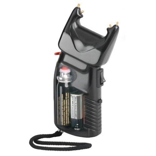ESP SCORPY 200 Electric Stun Gun with Pepper Spray – Black