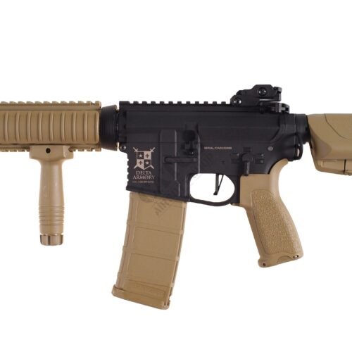 Delta Armory M4 / AR15 CQB-R CHARLIE – Black / Tan
