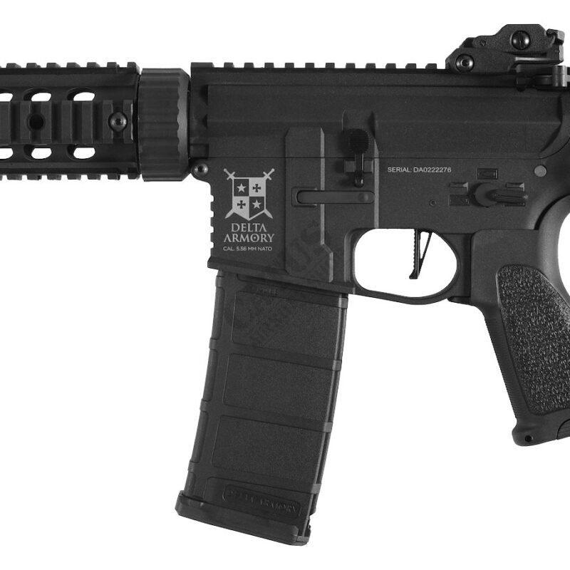 83454 Delta Armory M4 / AR15 SilentOps RIS 7" CHARLIE – Black