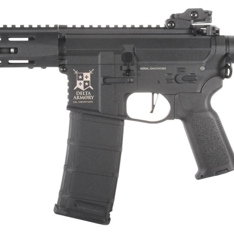 83506 Delta Armory M4 / AR15 M-LOK SilentOps 8" CHARLIE – Black