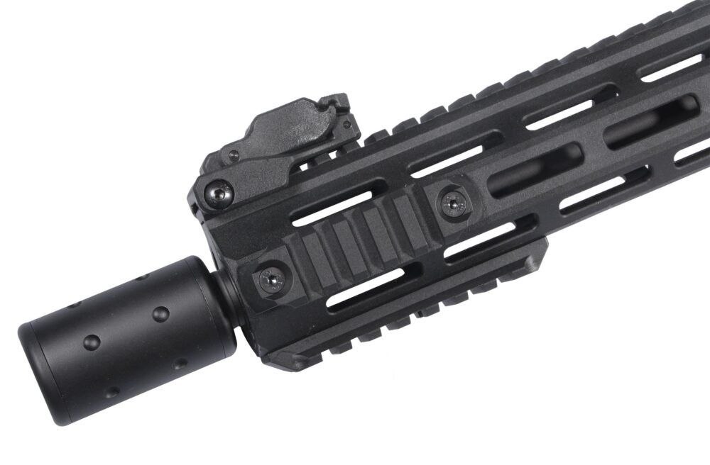 Delta Armory M4 / AR15 M-LOK SilentOps 8" CHARLIE – Black
