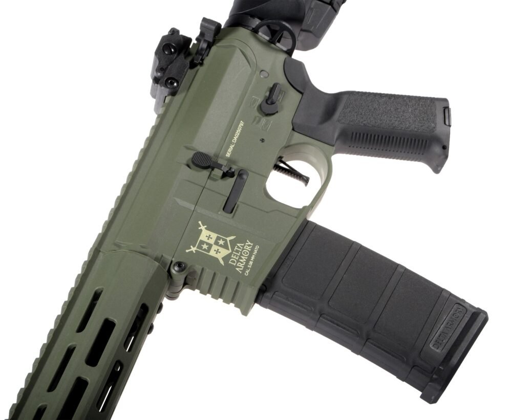 Delta Armory M4 / AR15 M-LOK SilentOps 8" CHARLIE – Green