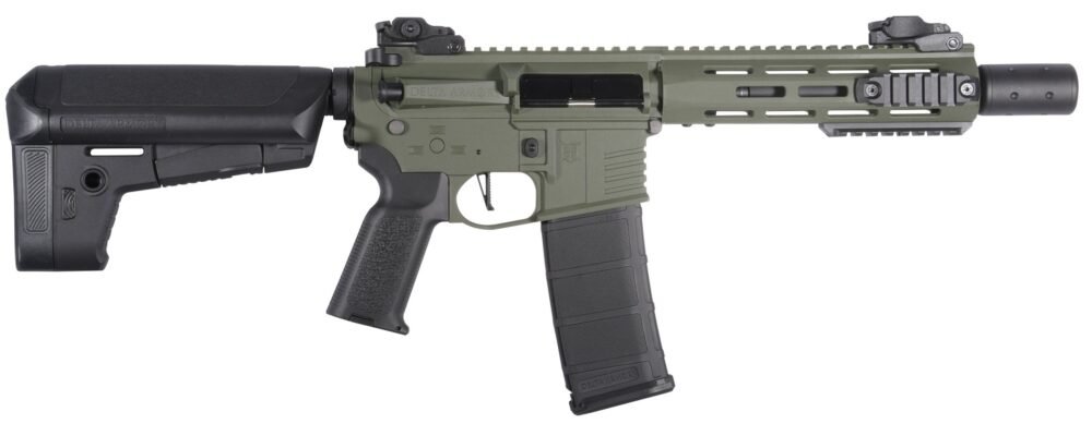 Delta Armory M4 / AR15 M-LOK SilentOps 8" CHARLIE – Green