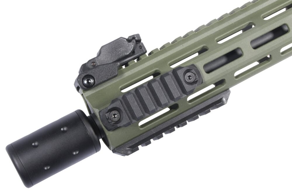 Delta Armory M4 / AR15 M-LOK SilentOps 8" CHARLIE – Green