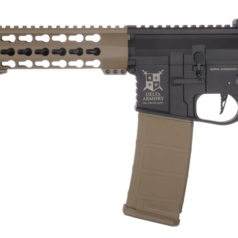 83546 Delta Armory M4 / AR15 KeyMod 10" CHARLIE EAGLE – Black / Tan