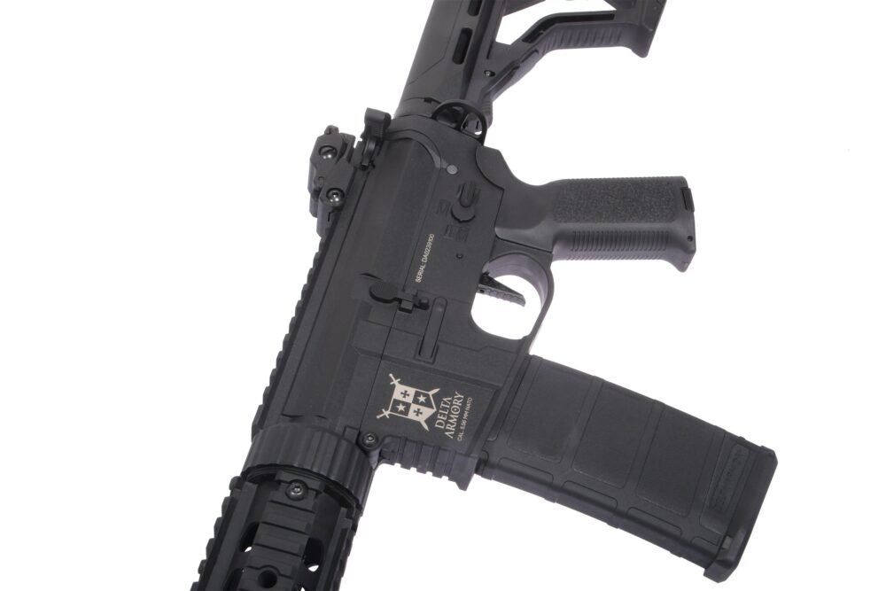 Delta Armory M4 / AR15 SilentOps 7" CHARLIE EAGLE – Black