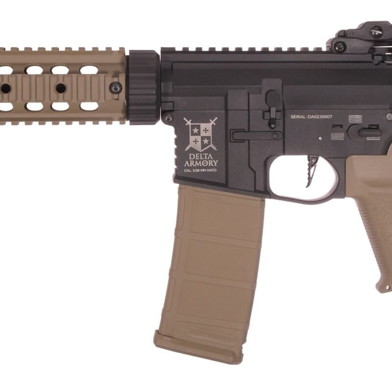 83554 Delta Armory M4 / AR15 SilentOps 7" CHARLIE EAGLE – Black / Tan