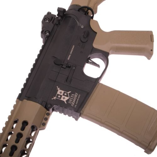 Delta Armory M4 / AR15 KeyMod 10" PREDATOR CHARLIE EAGLE – Black / Tan