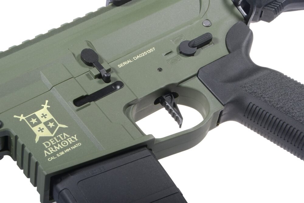 Delta Armory M4 / AR15 M-LOK 10" CHARLIE EAGLE – Green