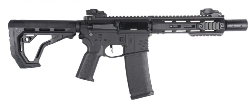 Delta Armory M4 / AR15 DMAG Hi-Cap Magazine, 300 BBs – Black