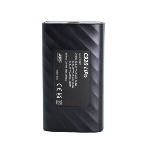 STRIKE C920 LiPo Battery Charger (USB-C) – Black