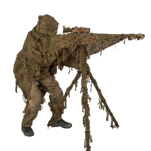 KMCS Ultra-Lite Ghillie Suit Camouflage Poncho – Green