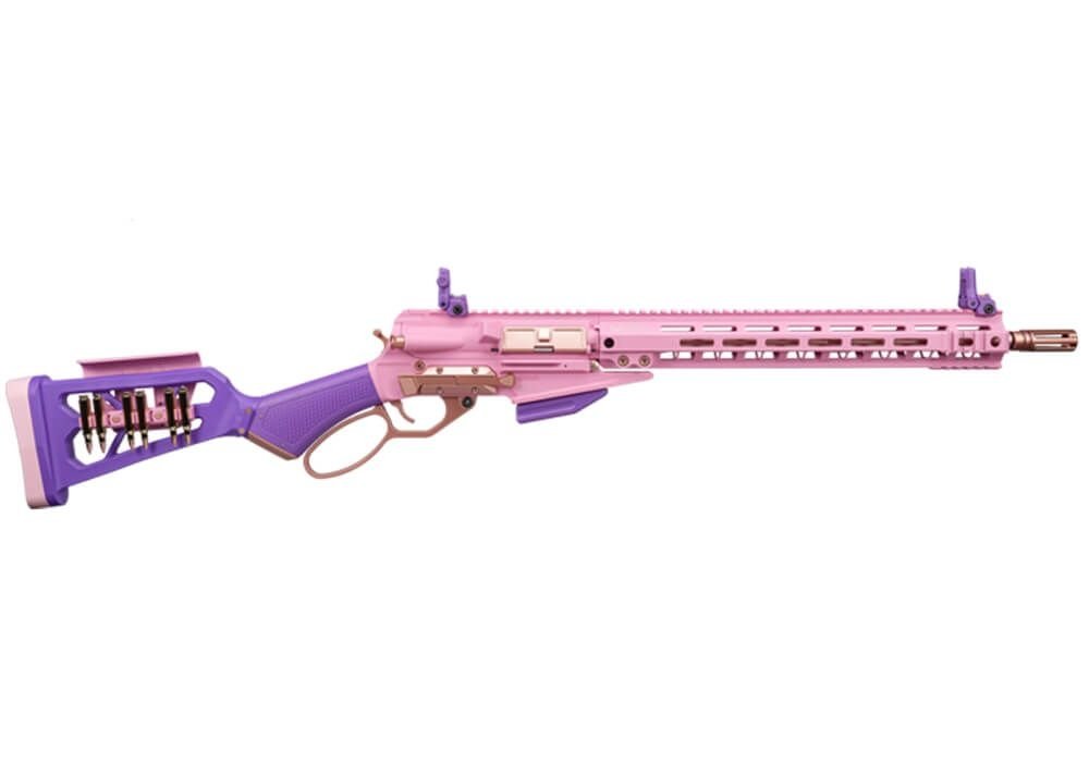 83840 G a G LevAR 15" Gas Non-Blowback Airsoft Rifle – Pink